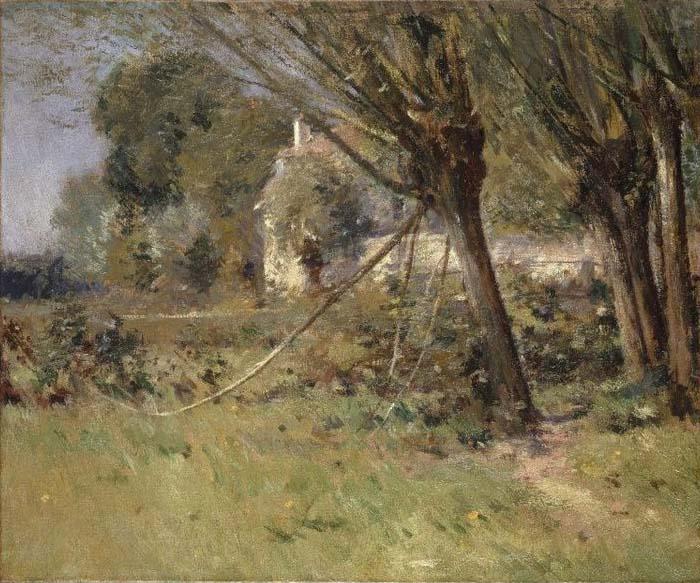 Theodore Robinson Willows France oil painting art